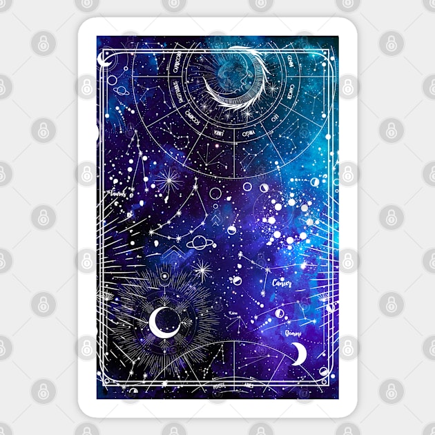 Constellations Sticker by ElenaDanilo